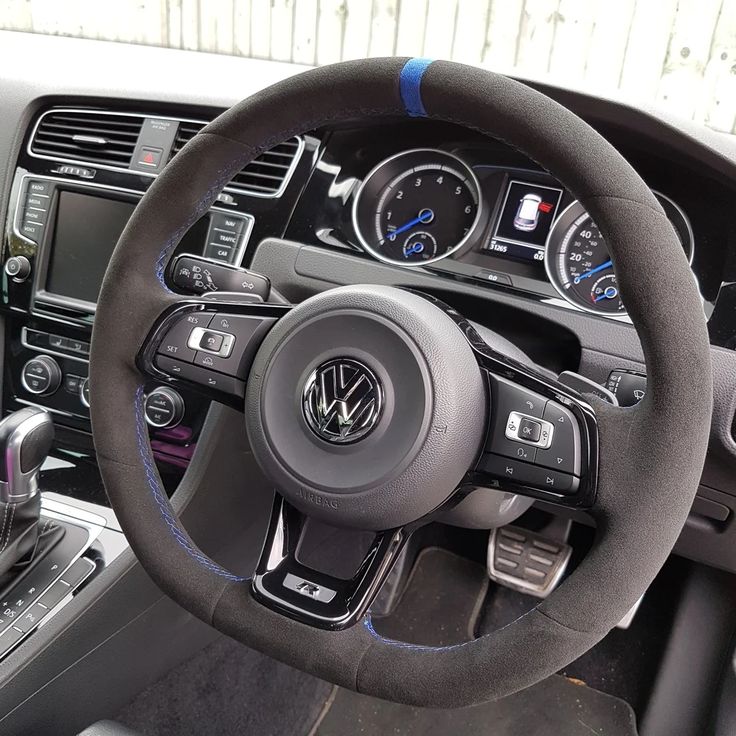 Premium Alcantara Steering Wheel Cover — Universal Fit